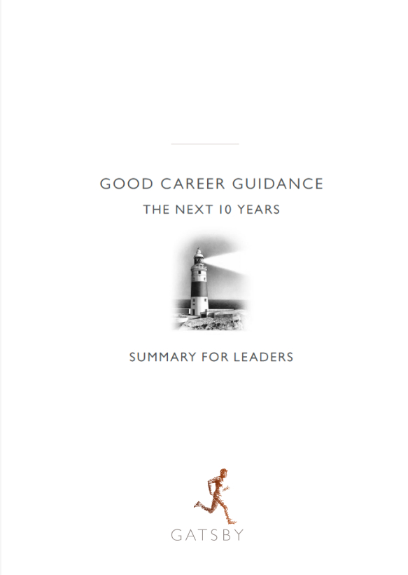 Good Career Guidance - Summary for Leaders Cover